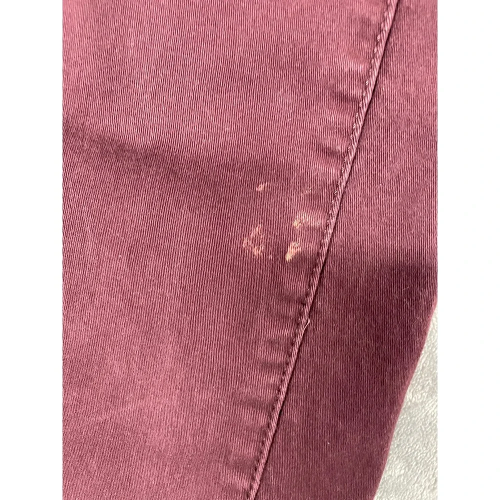 Levis‎ Pull On Jeggings Burgundy Wine Red Skinny Pants Women's Size 12M W31 L32